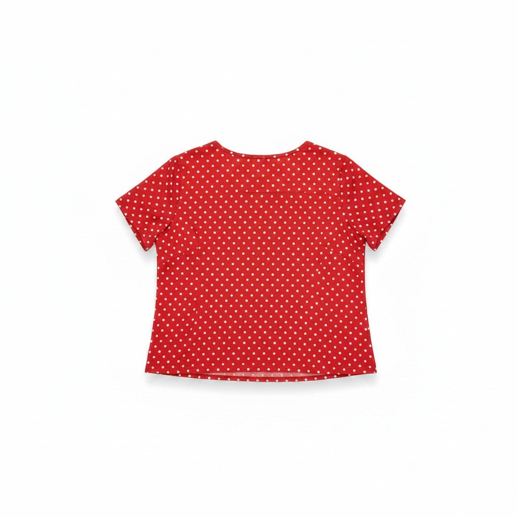Bluză Riviera Dots Pin-Up Charm
