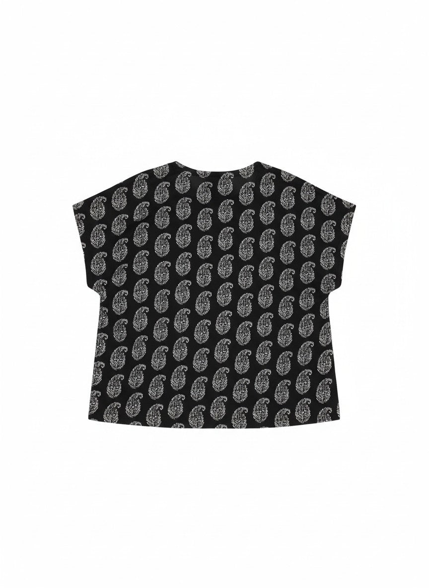 Bluza Stellar Floral – Confort și Stil Silk-Minimalist Bloom