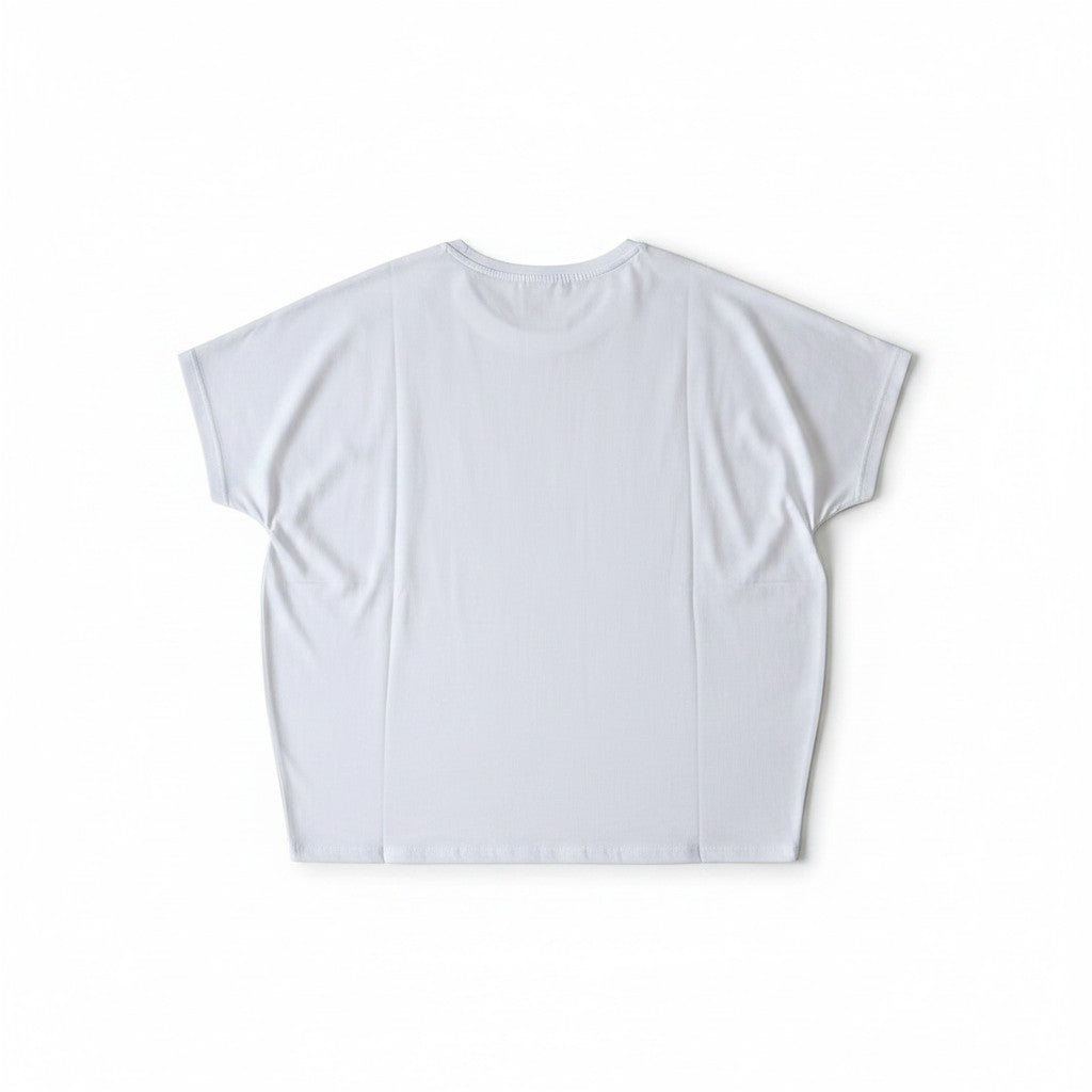 Tricou Fresh Canvas – Confort și Stil White Poetry