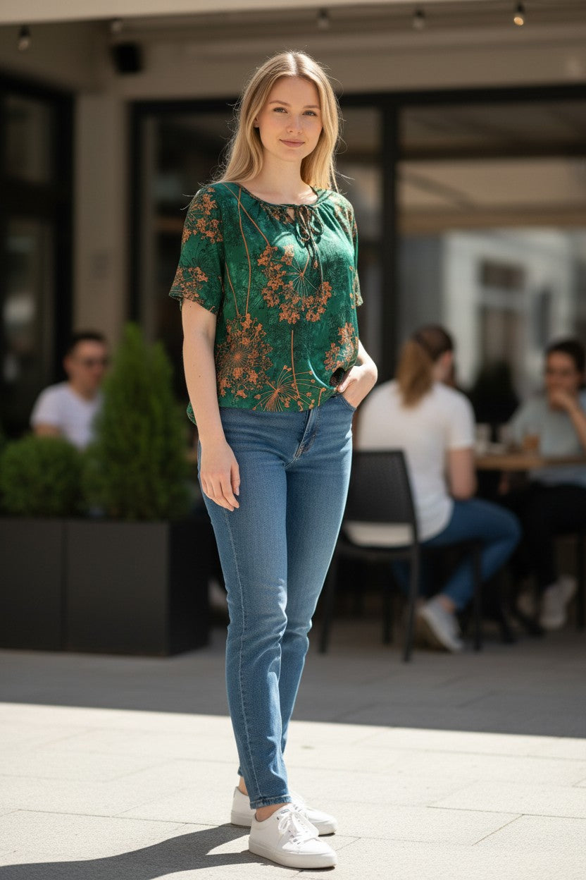 Bluză Autumn Muse Green