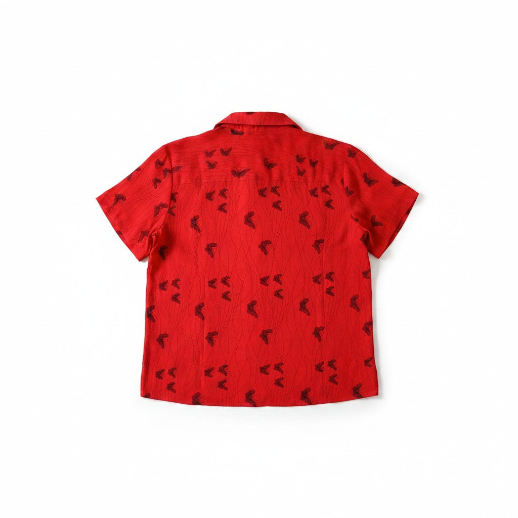 Bluză Scarlet Butterfly cu guler