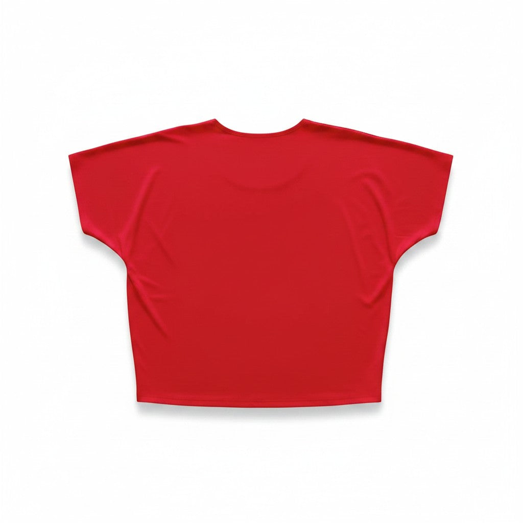 Tricou Abstract Passion – Confort și Stil Royal Red Muse