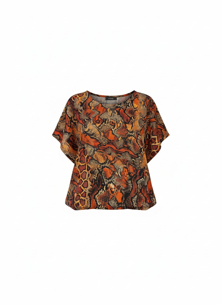 Bluza Sahara Snake – Confort și Stil Animal Print