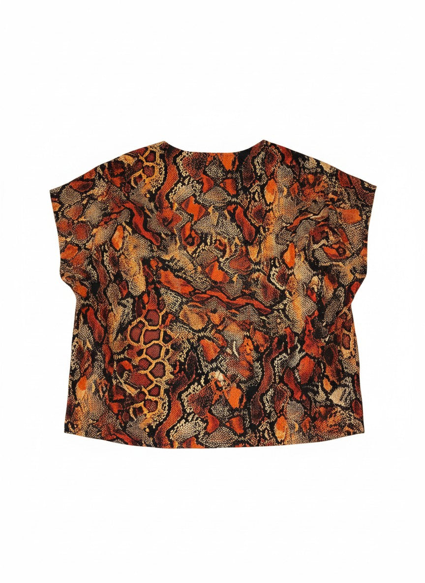 Bluza Sahara Snake – Confort și Stil Animal Print