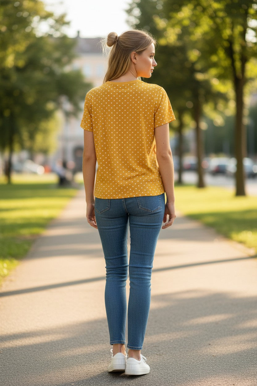 Bluză Yellow Honey Buline