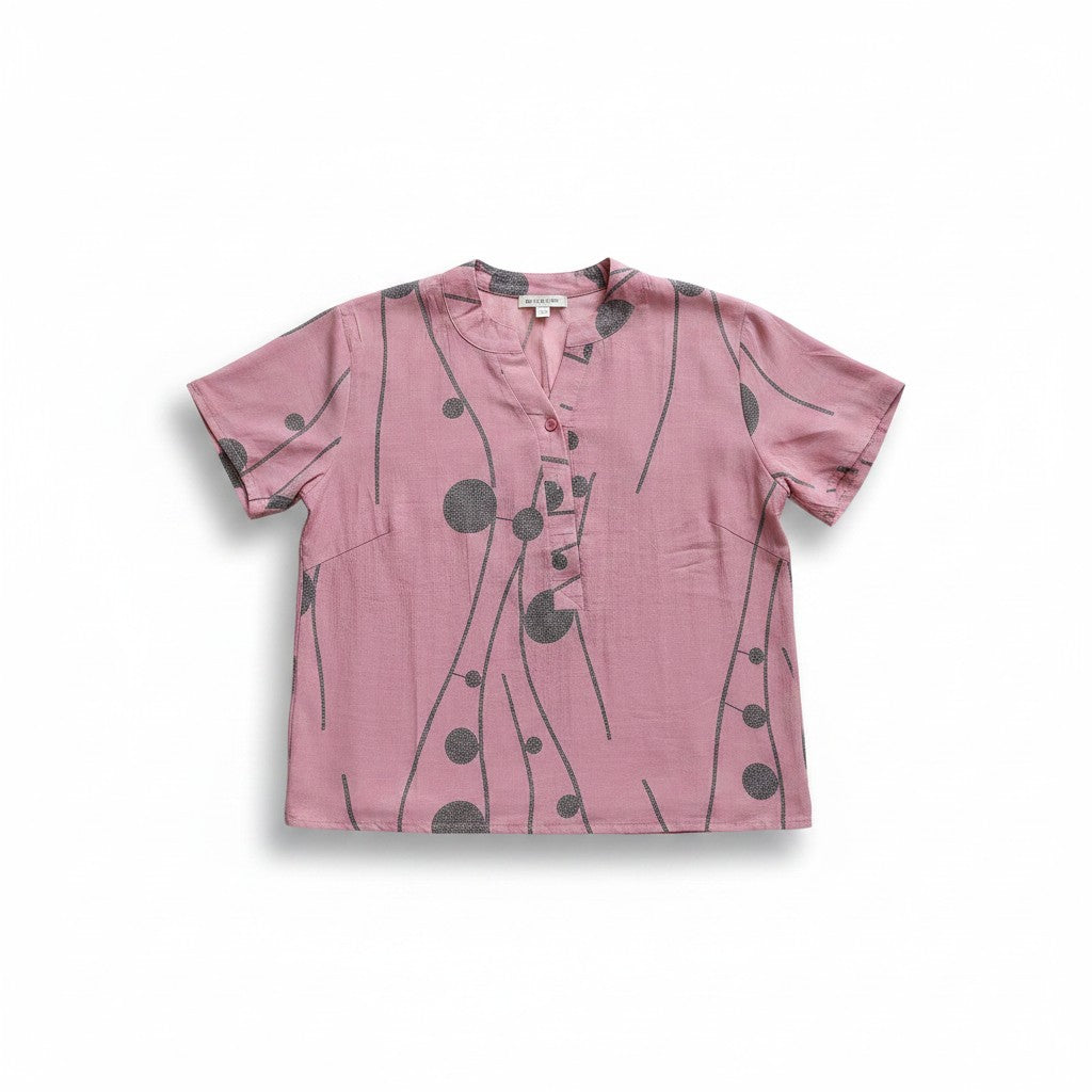 Bluză Urban Berry Pastel Lines cu anchior