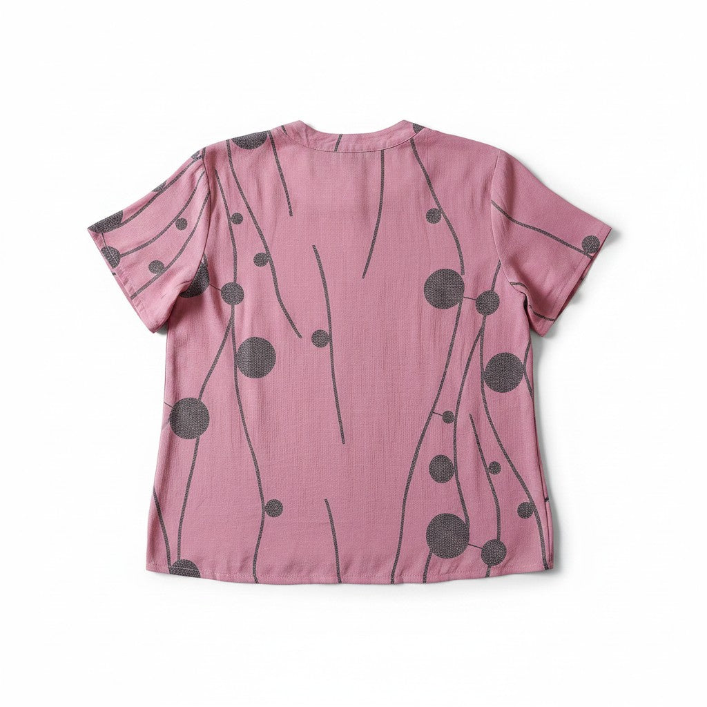 Bluză Urban Berry Pastel Lines cu anchior