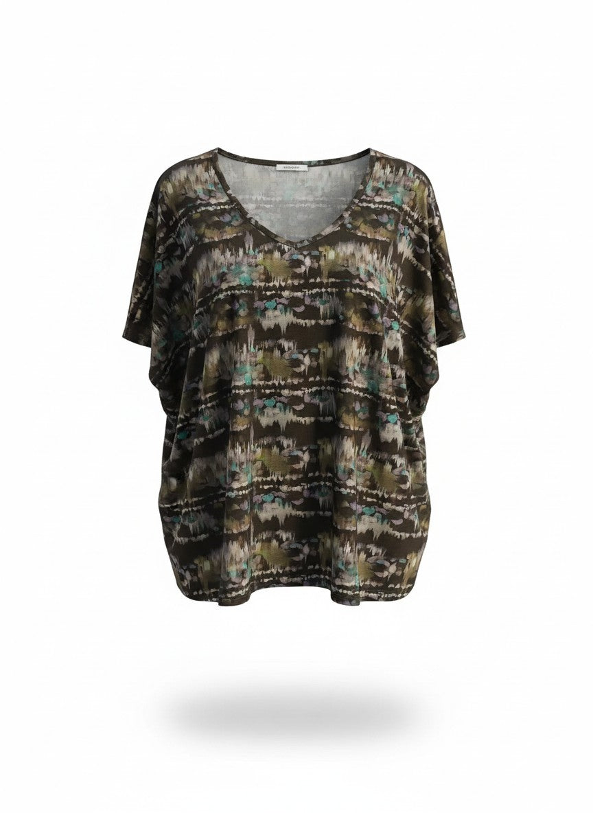Bluza Forest Harmony – Confort și Stil Silk-Mosaic Dream
