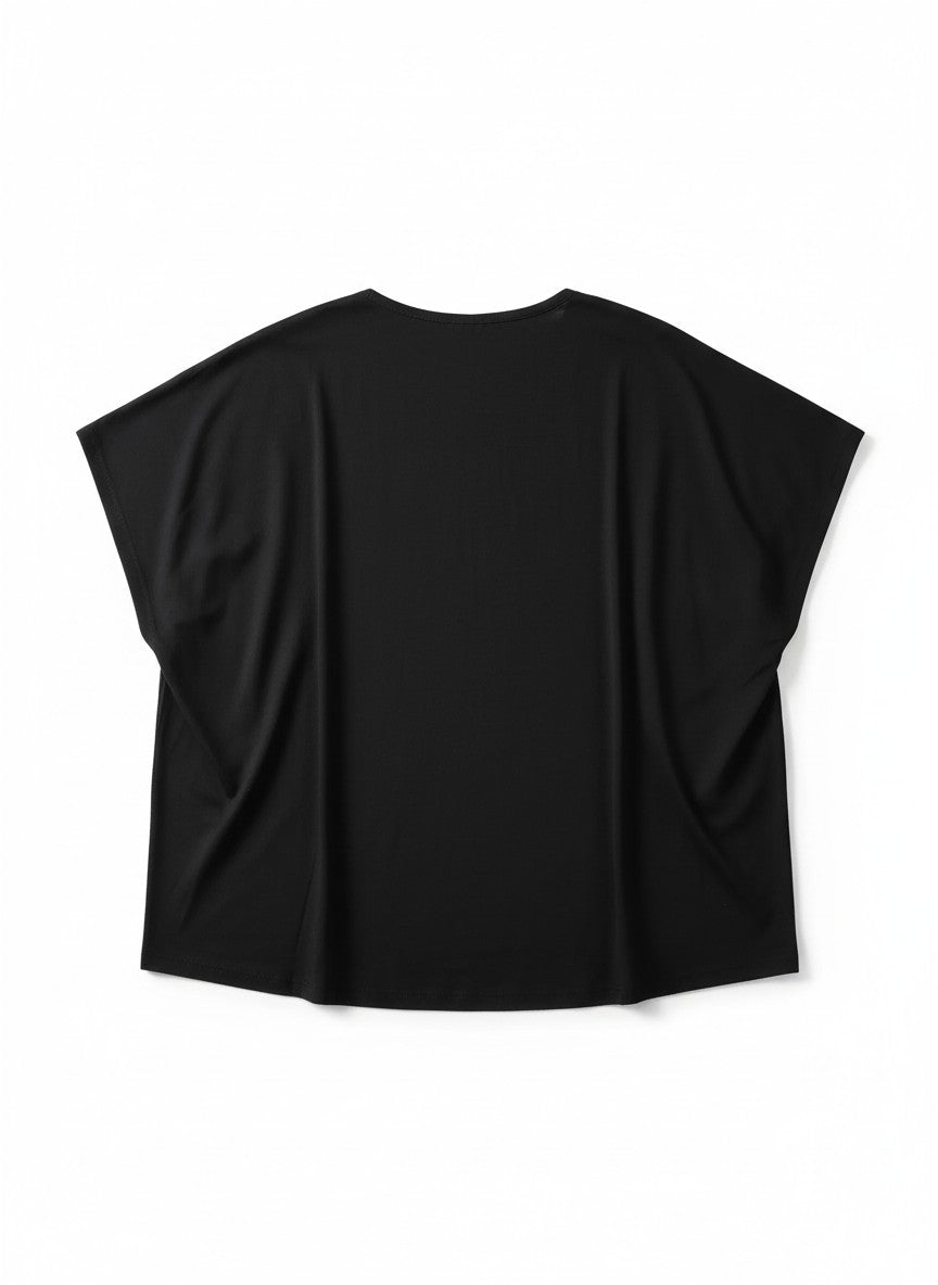 Bluza Infinite Black – Confort și Stil Silk-Touch Noir
