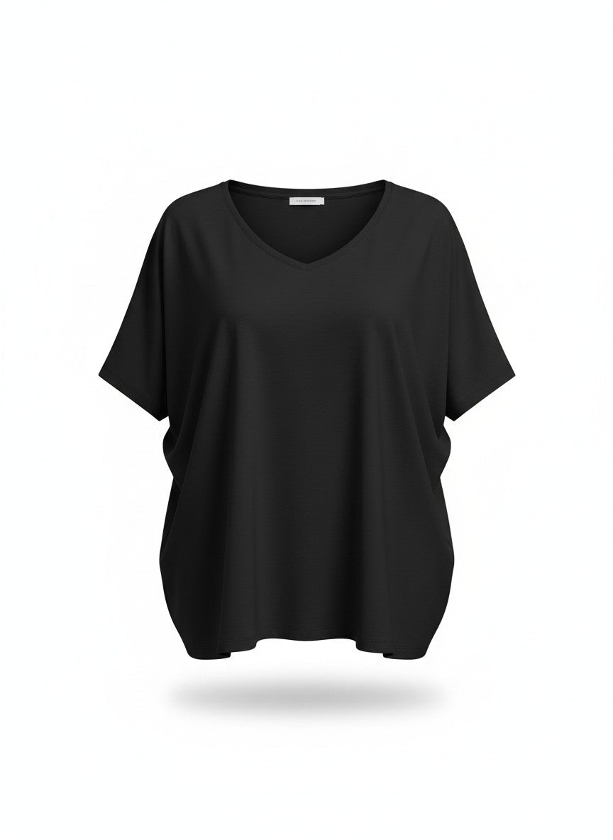 Bluza Infinite Black – Confort și Stil Silk-Touch Noir