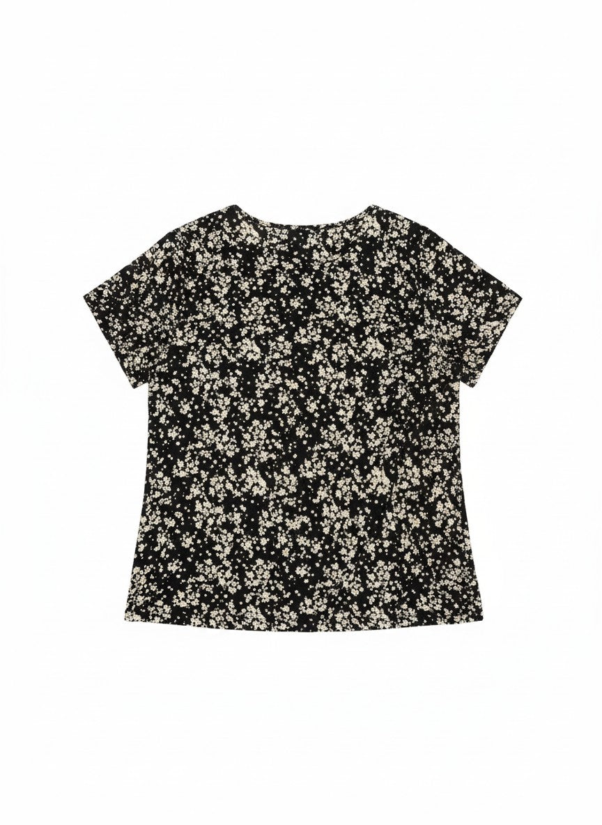 Bluza Stellar Floral – Confort și Stil Silk-Minimalist Bloom