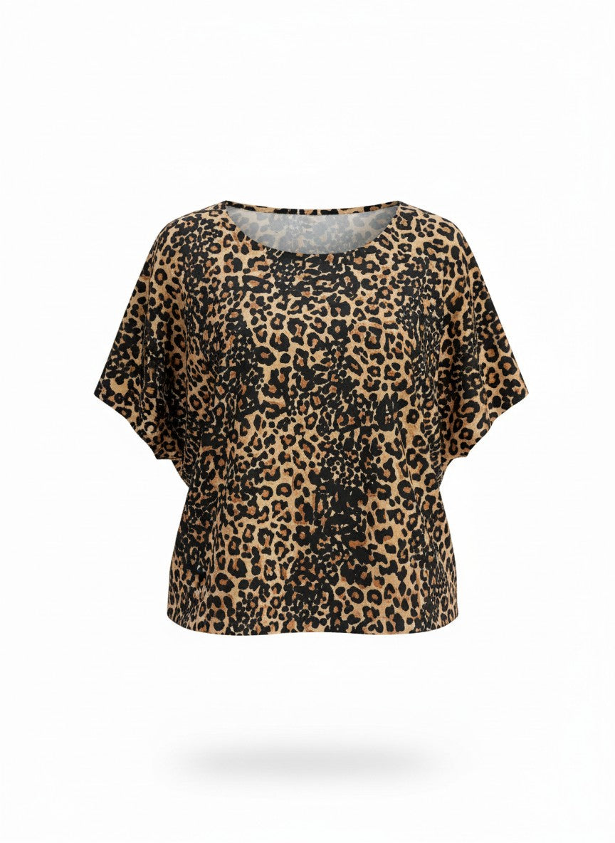 Bluza Wild Elegance Leopard – Confort și Stil Animal Print
