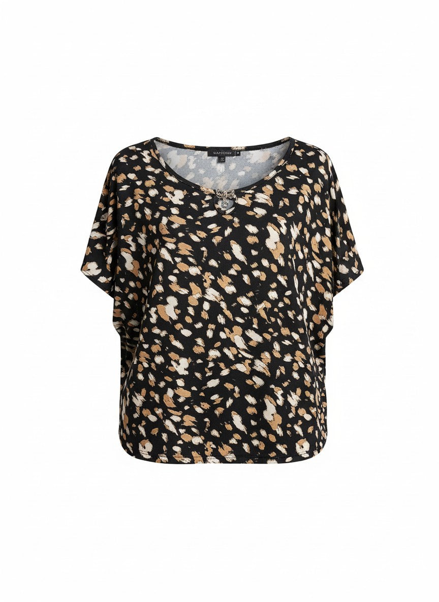 Bluza Wild Elegance Leopard – Confort și Stil Animal Print