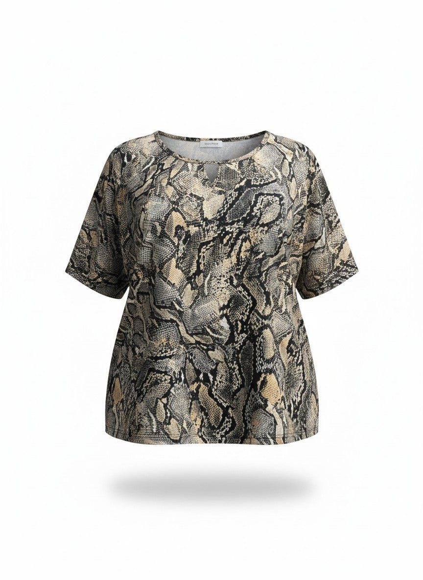 Bluza Sahara Snake – Confort și Stil Animal Print