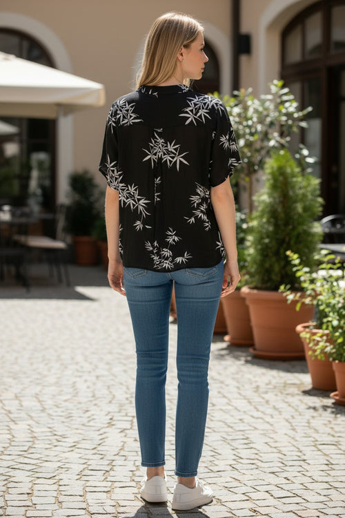 Bluză Black Bamboo Breeze