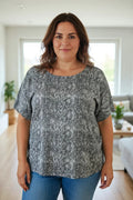 Bluza Sahara Snake – Confort și Stil Animal Print